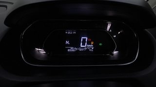 Used 2022 Tata Tigor Revotron XZA Plus AMT Dual Tone Petrol Automatic interior CLUSTERMETER VIEW