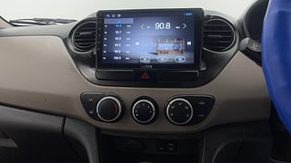 Used 2018 Hyundai Xcent S Petrol+cng(outside fitted) Petrol+cng Manual interior MUSIC SYSTEM & AC CONTROL VIEW