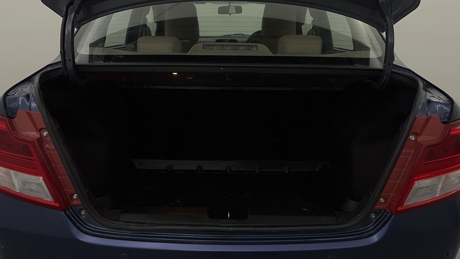 New Maruti Suzuki Dzire interior DICKY INSIDE VIEW