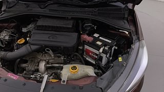 Used 2022 Tata Tigor Revotron XZA Plus AMT Dual Tone Petrol Automatic engine ENGINE LEFT SIDE VIEW