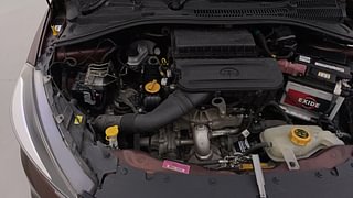 Used 2022 Tata Tigor Revotron XZA Plus AMT Dual Tone Petrol Automatic engine ENGINE RIGHT SIDE VIEW