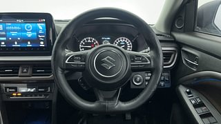 Used 2022 Maruti Suzuki Brezza ZXI Plus Dual Tone Petrol Manual interior STEERING VIEW