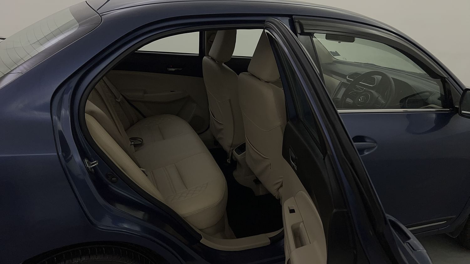 New Maruti Suzuki Dzire interior RIGHT SIDE REAR DOOR CABIN VIEW