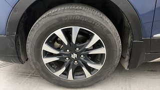 Used 2021 Maruti Suzuki S-Cross Alpha AT Petrol Automatic tyres LEFT FRONT TYRE RIM VIEW