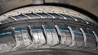 Used 2018 Hyundai Xcent S Petrol+cng(outside fitted) Petrol+cng Manual tyres LEFT FRONT TYRE TREAD VIEW