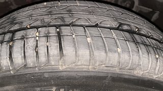 Used 2022 Tata Tigor Revotron XZA Plus AMT Dual Tone Petrol Automatic tyres RIGHT REAR TYRE TREAD VIEW