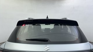 Used 2022 Maruti Suzuki Brezza ZXI Plus Dual Tone Petrol Manual exterior BACK WINDSHIELD VIEW