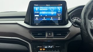Used 2022 Maruti Suzuki Brezza ZXI Plus Dual Tone Petrol Manual interior MUSIC SYSTEM & AC CONTROL VIEW