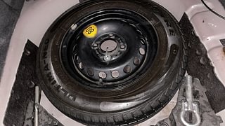 Used 2022 Tata Tigor Revotron XZA Plus AMT Dual Tone Petrol Automatic tyres SPARE TYRE VIEW