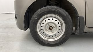 Used 2021 Maruti Suzuki Wagon R 1.0 [2019-2022] LXI (O) CNG Petrol+cng Manual tyres LEFT FRONT TYRE RIM VIEW