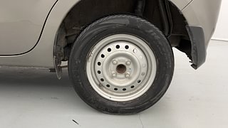Used 2021 Maruti Suzuki Wagon R 1.0 [2019-2022] LXI (O) CNG Petrol+cng Manual tyres LEFT REAR TYRE RIM VIEW