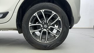 Used 2024 Maruti Suzuki Swift ZXI Plus AMT Petrol Automatic tyres LEFT REAR TYRE RIM VIEW