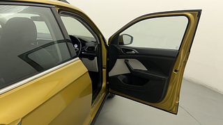 Used 2022 Volkswagen Taigun Topline 1.0 TSI AT Petrol Automatic interior RIGHT FRONT DOOR OPEN VIEW