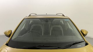 Used 2022 Volkswagen Taigun Topline 1.0 TSI AT Petrol Automatic exterior FRONT WINDSHIELD VIEW