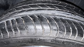 Used 2022 Volkswagen Taigun Topline 1.0 TSI AT Petrol Automatic tyres RIGHT REAR TYRE TREAD VIEW