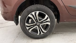 Used 2023 Tata Tigor Revotron XZ+ CNG Petrol+cng Manual tyres RIGHT REAR TYRE RIM VIEW