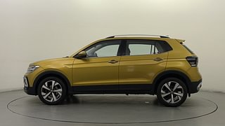 Used 2022 Volkswagen Taigun Topline 1.0 TSI AT Petrol Automatic exterior LEFT SIDE VIEW