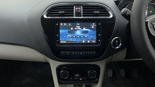 Used 2023 Tata Tigor Revotron XZ+ CNG Petrol+cng Manual interior MUSIC SYSTEM & AC CONTROL VIEW