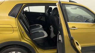 Used 2022 Volkswagen Taigun Topline 1.0 TSI AT Petrol Automatic interior RIGHT SIDE REAR DOOR CABIN VIEW