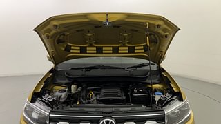 Used 2022 Volkswagen Taigun Topline 1.0 TSI AT Petrol Automatic engine ENGINE & BONNET OPEN FRONT VIEW