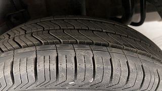 Used 2023 Tata Tigor Revotron XZ+ CNG Petrol+cng Manual tyres LEFT REAR TYRE TREAD VIEW