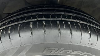 Used 2024 Maruti Suzuki Swift ZXI Plus AMT Petrol Automatic tyres LEFT FRONT TYRE TREAD VIEW