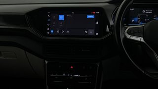Used 2022 Volkswagen Taigun Topline 1.0 TSI AT Petrol Automatic interior MUSIC SYSTEM & AC CONTROL VIEW