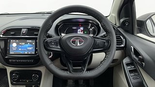 Used 2023 Tata Tigor Revotron XZ+ CNG Petrol+cng Manual interior STEERING VIEW