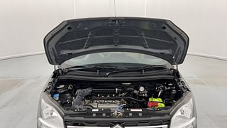 Used 2021 Maruti Suzuki Wagon R 1.0 [2019-2022] LXI (O) CNG Petrol+cng Manual engine ENGINE & BONNET OPEN FRONT VIEW