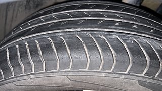 Used 2022 Volkswagen Taigun Topline 1.0 TSI AT Petrol Automatic tyres RIGHT FRONT TYRE TREAD VIEW