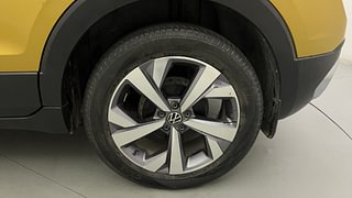 Used 2022 Volkswagen Taigun Topline 1.0 TSI AT Petrol Automatic tyres LEFT REAR TYRE RIM VIEW