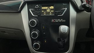 Used 2016 Mahindra KUV100 [2015-2017] K8 6 STR Petrol Manual interior MUSIC SYSTEM & AC CONTROL VIEW