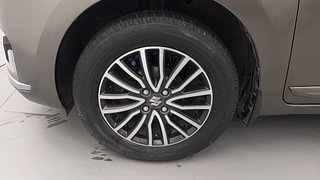 Used 2018 Maruti Suzuki Dzire ZXi Plus Petrol Manual tyres LEFT FRONT TYRE RIM VIEW