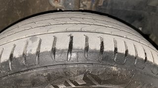 Used 2016 Mahindra KUV100 [2015-2017] K8 6 STR Petrol Manual tyres RIGHT FRONT TYRE TREAD VIEW