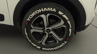 Used 2022 Tata Nexon XZ Plus (HS) Petrol Manual tyres RIGHT FRONT TYRE RIM VIEW