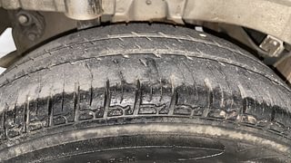 Used 2016 Mahindra KUV100 [2015-2017] K8 6 STR Petrol Manual tyres RIGHT REAR TYRE TREAD VIEW