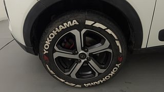 Used 2022 Tata Nexon XZ Plus (HS) Petrol Manual tyres LEFT FRONT TYRE RIM VIEW