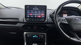 Used 2018 Ford EcoSport Titanium 1.5L Ti-VCT Petrol Manual interior MUSIC SYSTEM & AC CONTROL VIEW