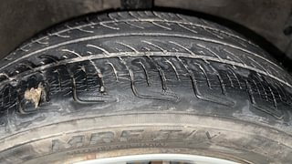 Used 2014 Maruti Suzuki Wagon R 1.0 [2010-2019] VXi Petrol Manual tyres RIGHT FRONT TYRE TREAD VIEW