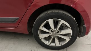 Used 2017 Hyundai Elite i20 Asta 1.4 CRDI Dual Tone Diesel Manual tyres LEFT REAR TYRE RIM VIEW