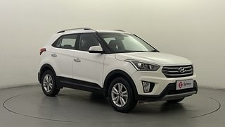 Used 2017 Hyundai Creta [2015-2018] 1.6 SX Plus Petrol Petrol Manual exterior RIGHT FRONT CORNER VIEW