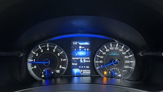Used 2020 Maruti Suzuki Ciaz Alpha AT Petrol Petrol Automatic interior CLUSTERMETER VIEW