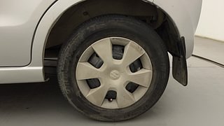 Used 2014 Maruti Suzuki A-Star [2012-2014] VXI Petrol Manual tyres LEFT REAR TYRE RIM VIEW
