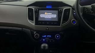 Used 2017 Hyundai Creta [2015-2018] 1.6 SX Plus Petrol Petrol Manual interior MUSIC SYSTEM & AC CONTROL VIEW