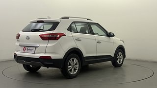 Used 2017 Hyundai Creta [2015-2018] 1.6 SX Plus Petrol Petrol Manual exterior RIGHT REAR CORNER VIEW