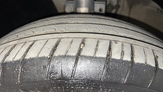 Used 2018 Volkswagen Polo Comfortline 1.0L (P) Petrol Manual tyres LEFT FRONT TYRE TREAD VIEW