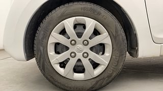 Used 2015 Hyundai Eon Magna 1.0l Petrol MT Petrol Manual tyres LEFT FRONT TYRE RIM VIEW