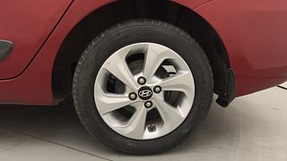 Used 2018 Hyundai Xcent SX Petrol Manual tyres LEFT REAR TYRE RIM VIEW