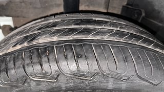 Used 2022 Tata Tigor Revotron XZ+ CNG Petrol+cng Manual tyres RIGHT REAR TYRE TREAD VIEW