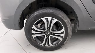 Used 2022 Tata Tigor Revotron XZ+ CNG Petrol+cng Manual tyres RIGHT REAR TYRE RIM VIEW